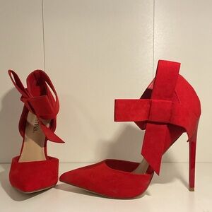 JustFab Lucia Bow Heels